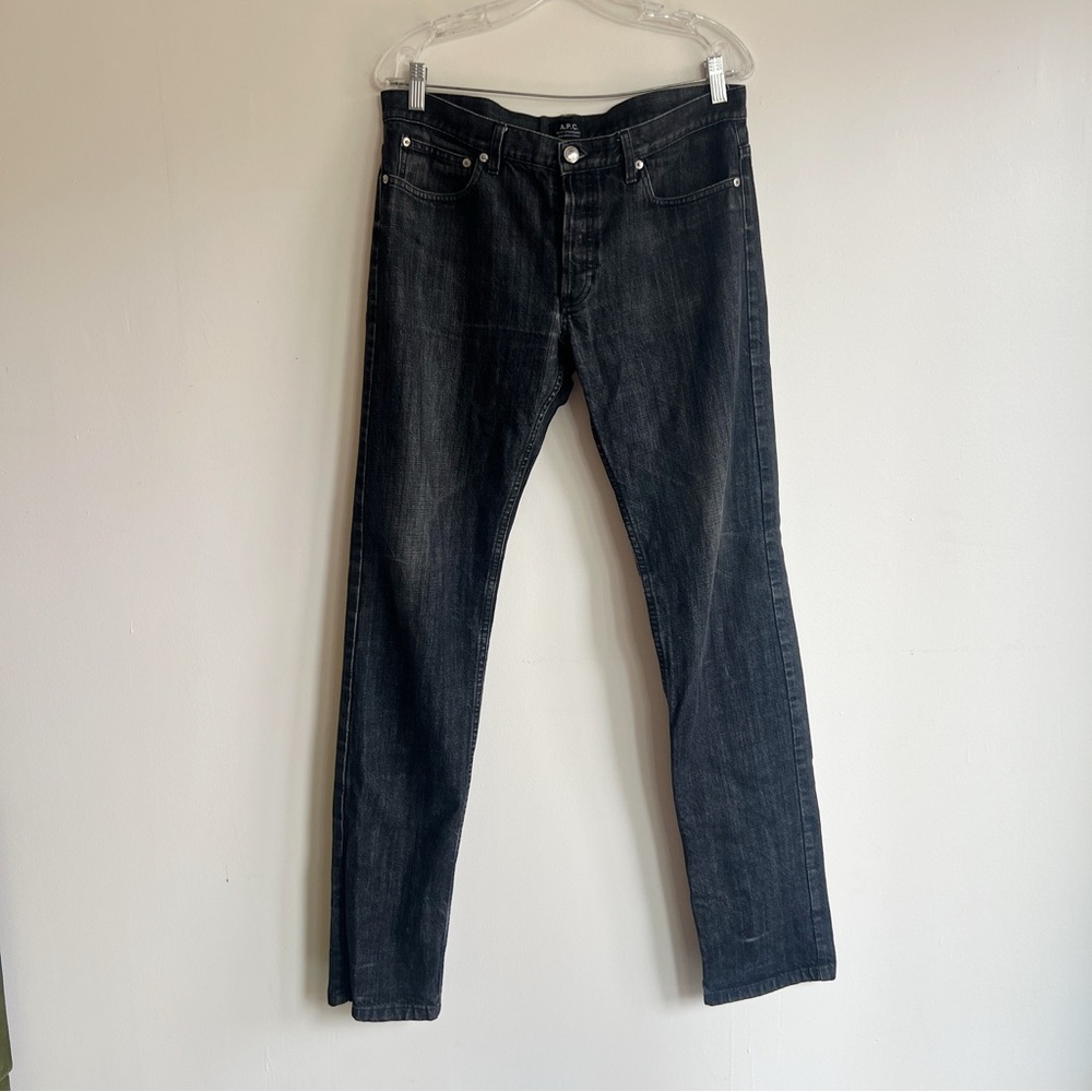 APC Charcoal Distressed Jean